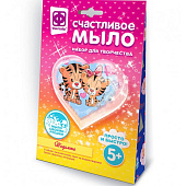 Набор для мыловарения Счастливое мыло Тигрята Фантазер 982605